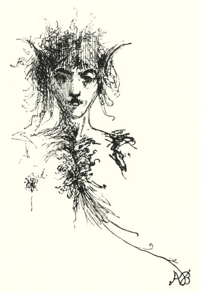 Vignet door Aubrey Beardsley
